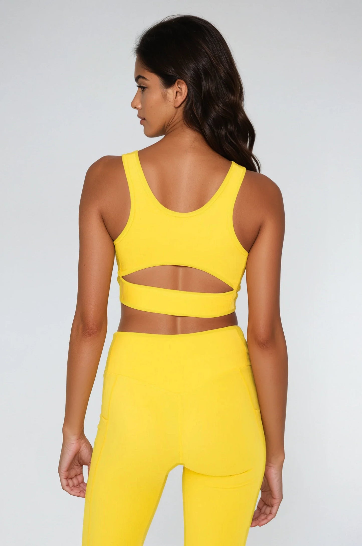 Breathe Easy Cut-Out Back Sports Bra – Lycra® Blend